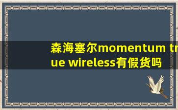 森海塞尔momentum true wireless有假货吗